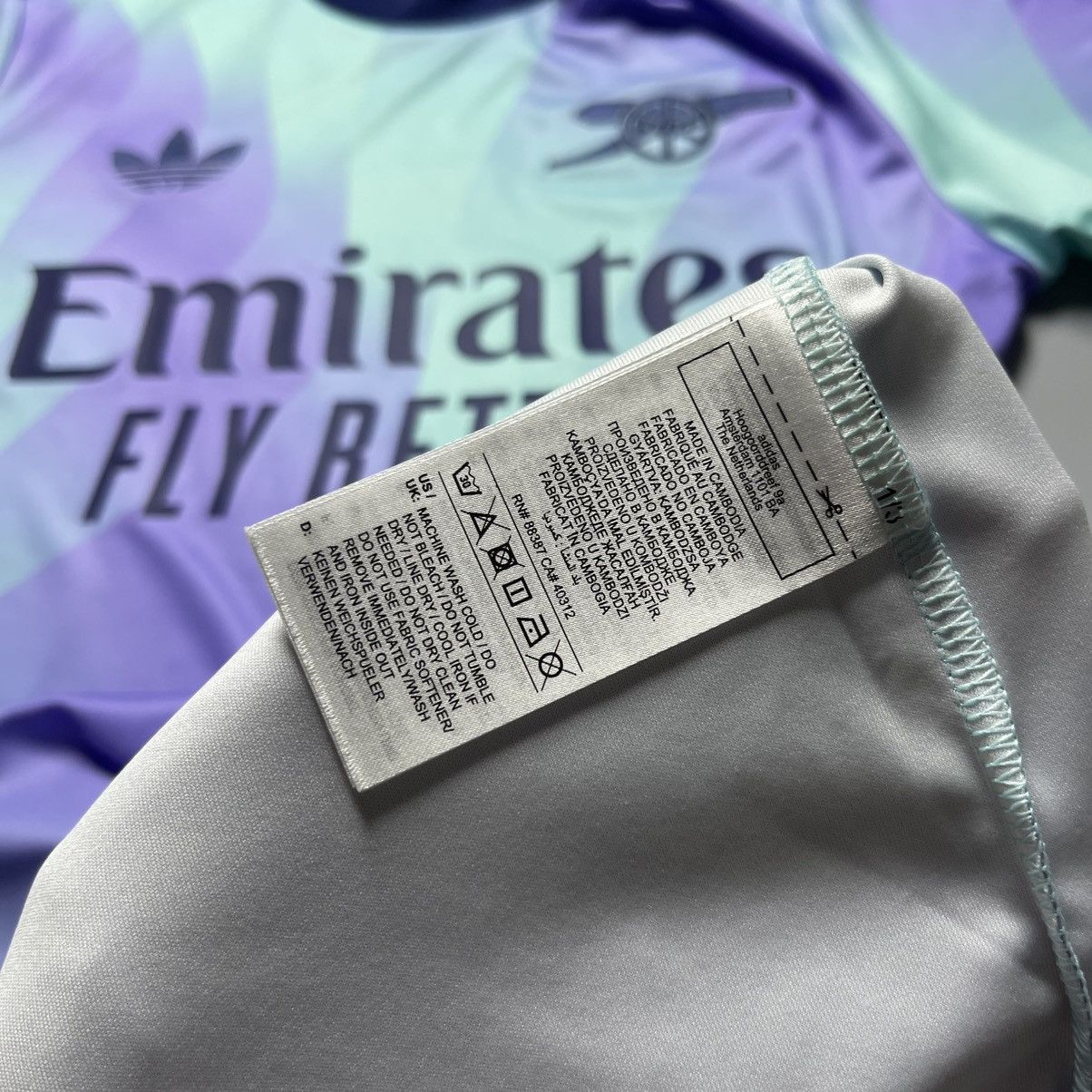 Adidas ARSENAL ADIDAS 2024/2025 FOOTBALL THIRD JERSEY #9 JESUS Size US S / EU 44-46 / 1 - 10 Thumbnail
