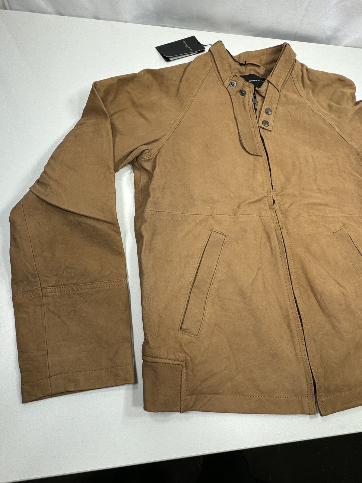 Surface 2 Air × Surface To Air Surface to Air Seasaw Biker Jacket Nubuck Leather Motorcycle Size US M / EU 48-50 / 2 - 4 Thumbnail