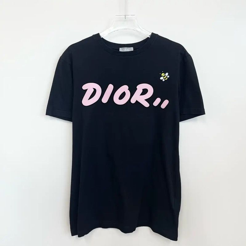 Dior Dior Black XXS Ladies T-Shirt 0089 Size XXS / US 00 / IT 34 - 1 Thumbnail