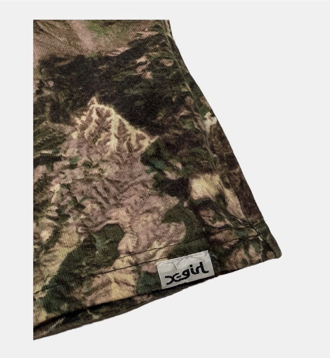 X-Girl X-Girl Camo Tee Size M / US 6-8 / IT 42-44 - 5 Thumbnail