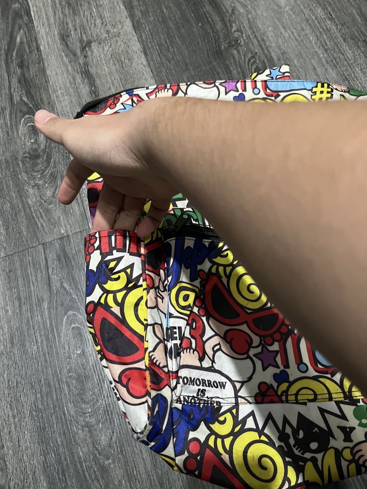 Hysteric Glamour × Japanese Brand 2 Way Hysteric Glamours Mini Backpack & Tote Bag Full Print Size ONE SIZE - 7 Thumbnail
