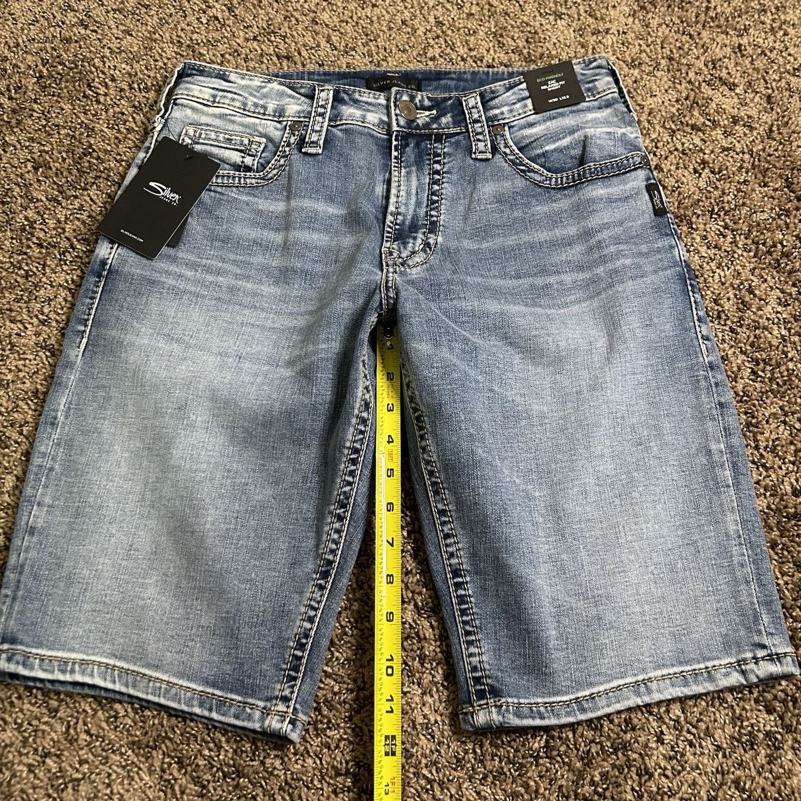Other Silver Zac Relaxed Fit Shorts W 30 / L 12.5 - NWT! Size US 30 / EU 46 - 12 Thumbnail