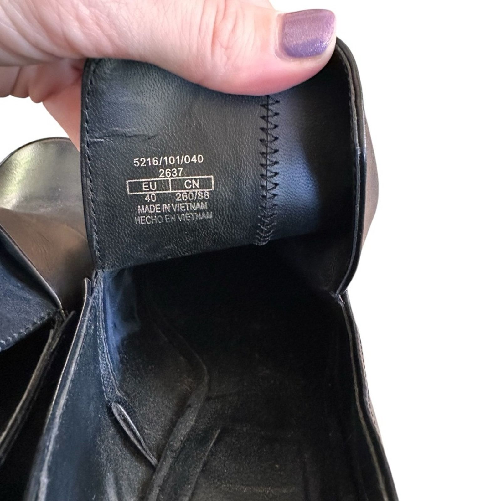 Zara Zara Block Court Platform Heels – Black – EU 40 / US 9–9.5 Size US 9 / IT 39 - 10 Thumbnail