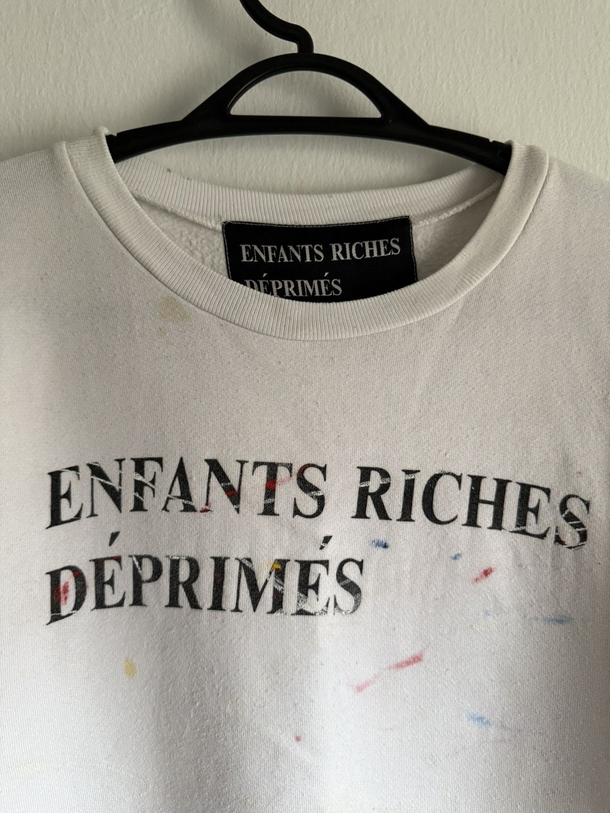 Enfants Riches Deprimes OG Early Enfant Riches Deprimes Paint Splatter Sweatshirt Size US S / EU 44-46 / 1 - 4 Thumbnail