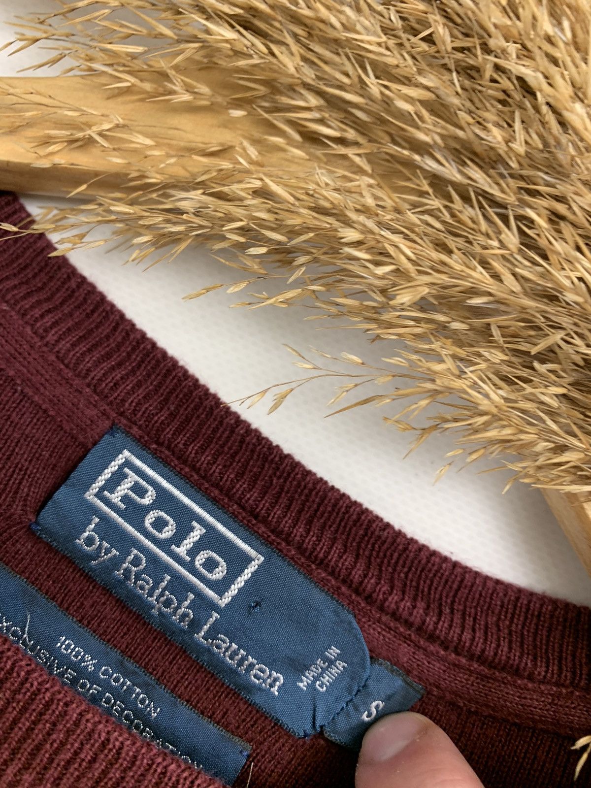 Ralph Lauren × Vintage Vintage 90’s Ralph Lauren Old Money Crew Neck Sweater Size US S / EU 44-46 / 1 - 8 Thumbnail