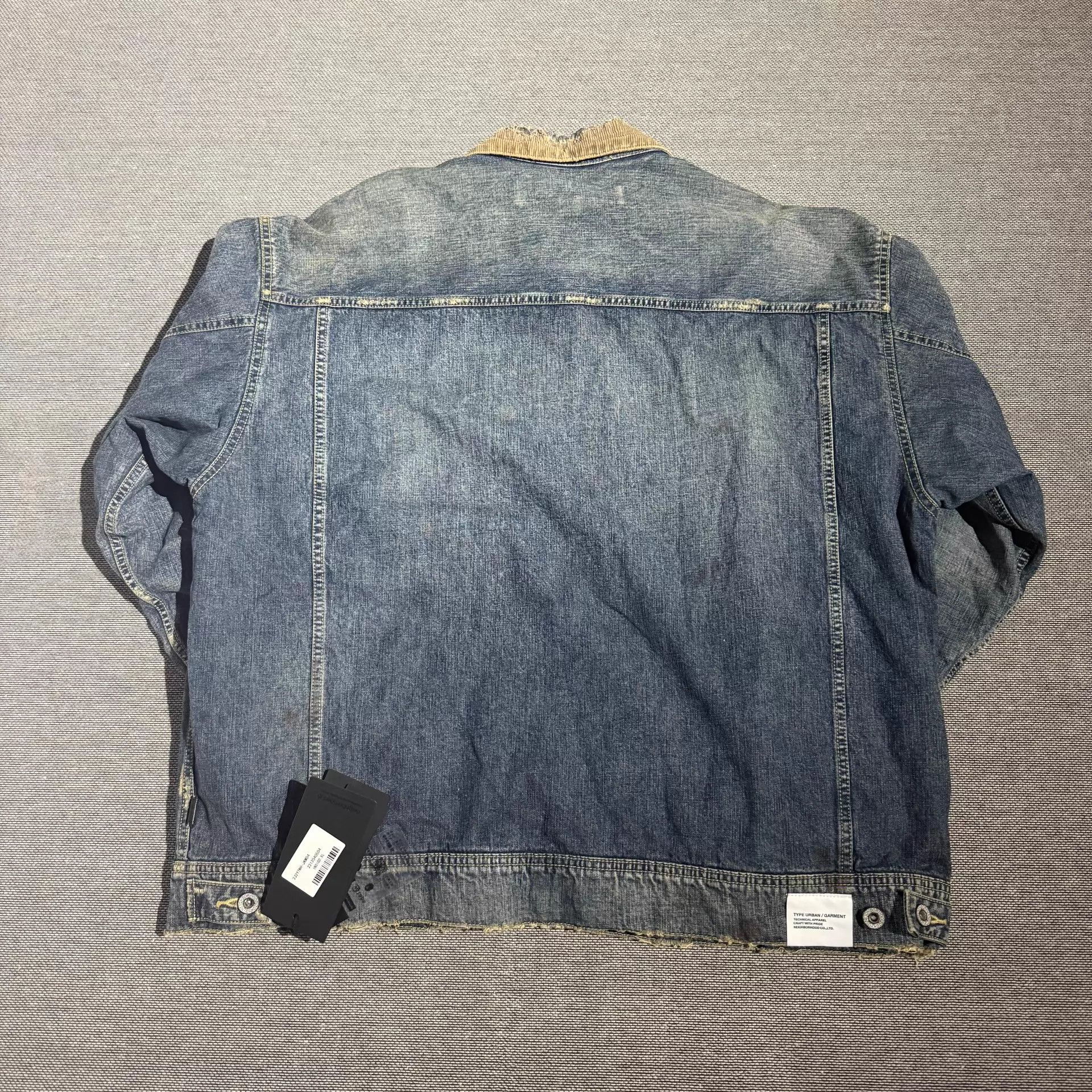 Neighborhood Neighborhood 23aw Savage Storm Rider Denim Jacket Blue XL Size US XL / EU 56 / 4 - 2 Thumbnail