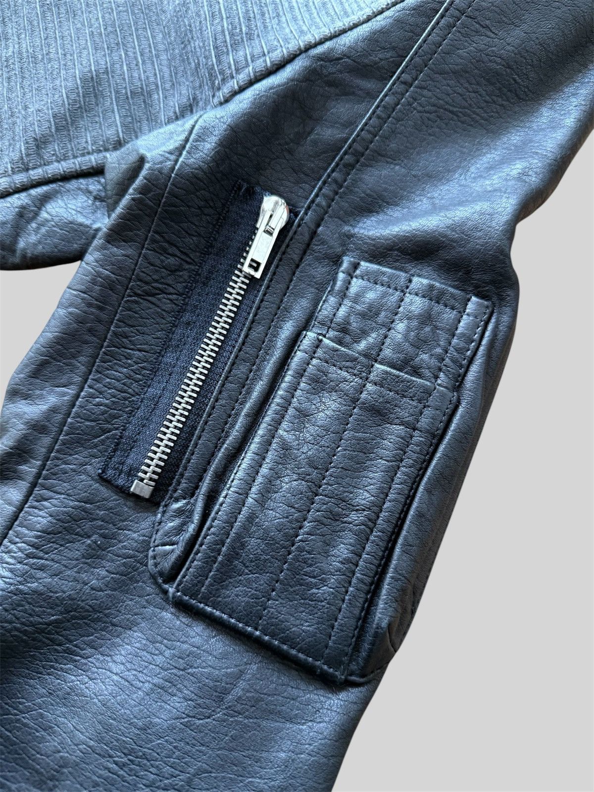 Rick Owens Rick Owens Drkshdw Hog Slave Jacket Size US S / EU 44-46 / 1 - 7 Thumbnail