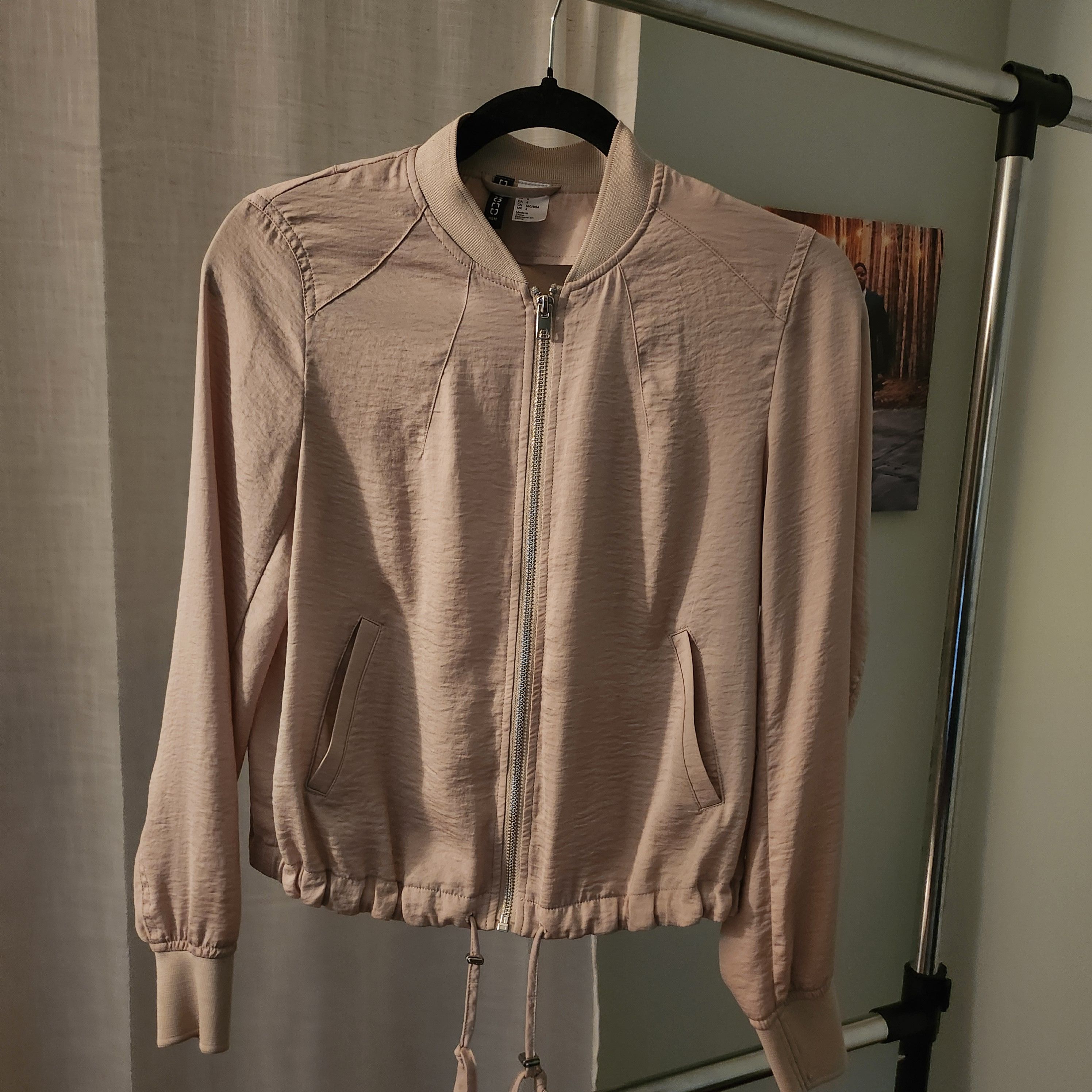 H&M Lightweight Bomber Jacket Size S / US 4 / IT 40 - 1 Thumbnail