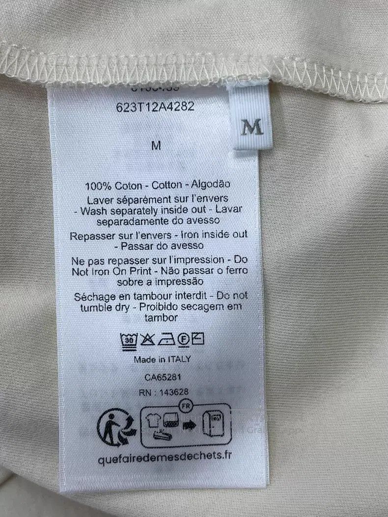 Dior Dior 26 Spring and Summer New Printed Short-sleeved T-shir Size M / US 6-8 / IT 42-44 - 5 Thumbnail