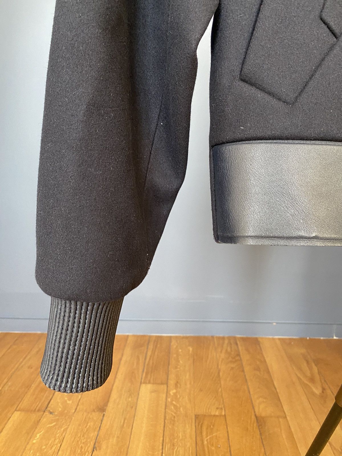 Juun.J JUUN.J - Wool Blend Bomber - 2015 Size US S / EU 44-46 / 1 - 6 Thumbnail