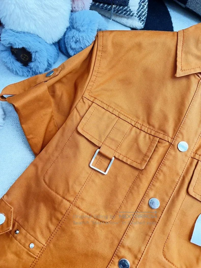 Hermes Hermes Spring/summer mustard yellow utility jumpsuit Size 24" / US 00 / IT 34 - 4 Thumbnail