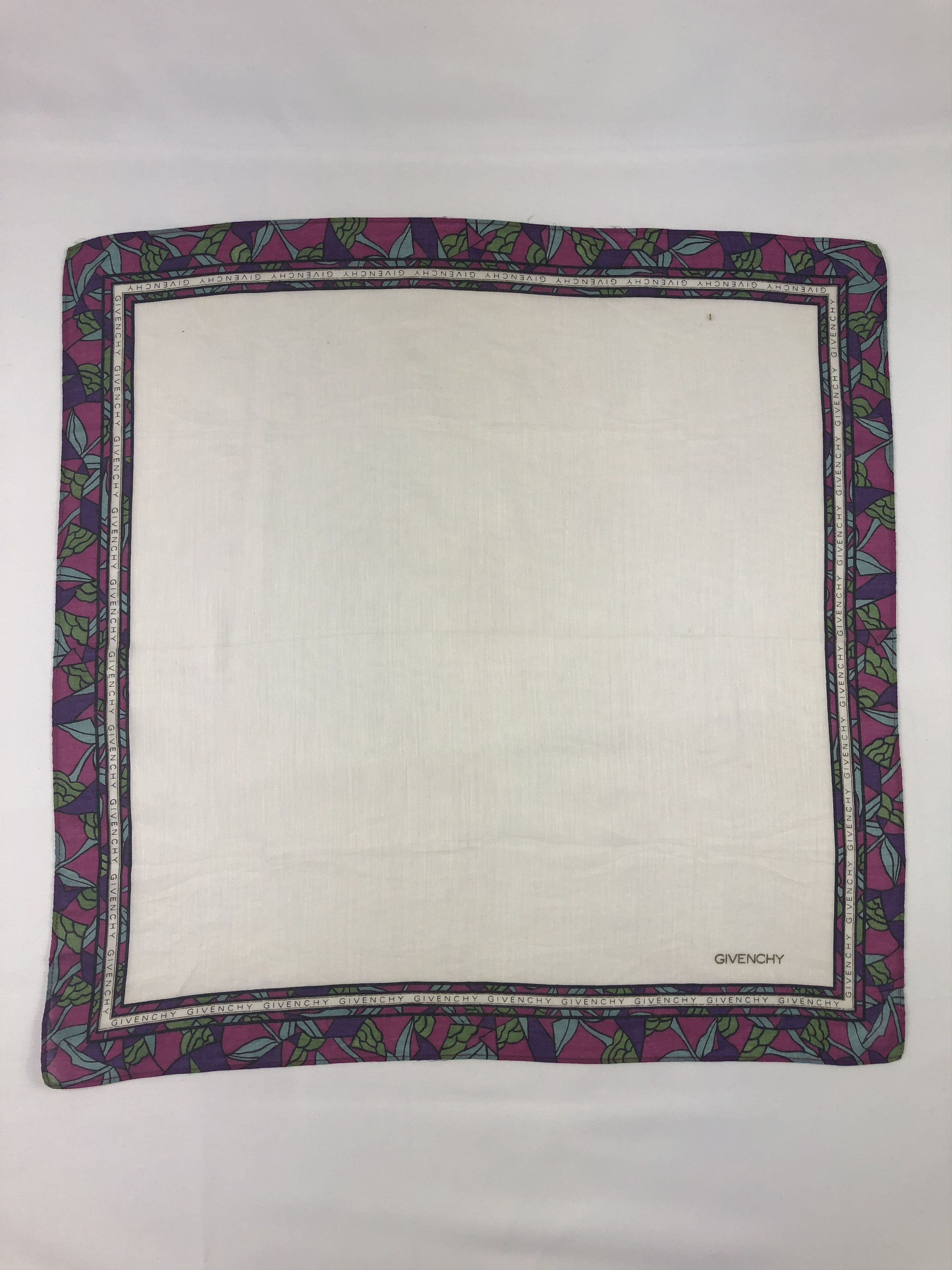 Vintage Givenchy Handkerchief / Bandana / Neckerchief / Headscarf Size ONE SIZE - 3 Thumbnail