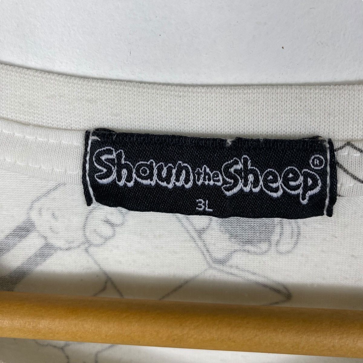 Cartoon Network SHAUN THE SHEEP Cartoon Fullprint Long Sleeve Tee Shirt Size L / US 10 / IT 46 - 5 Thumbnail