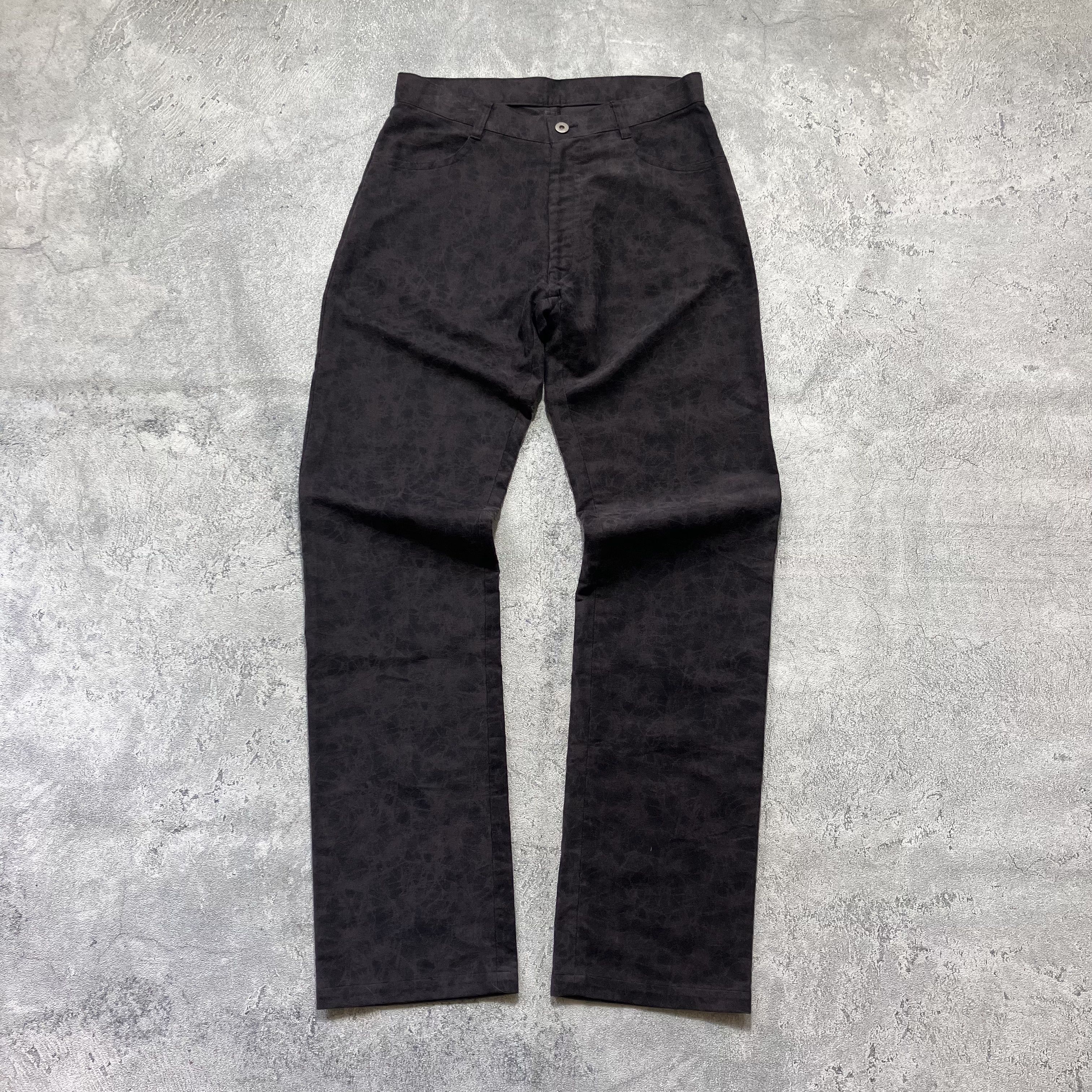 If Six Was Nine Parashuto cracking effect leather look a like pants Size US 31 - 1 Thumbnail