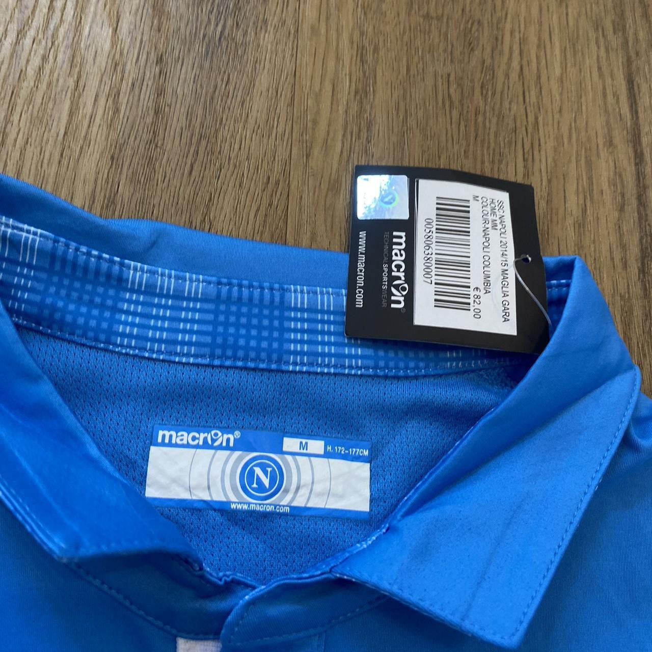 Macron 2014-15 *9 Higuain Napoli Macron Home Football Shirt Size US M / EU 48-50 / 2 - 5 Thumbnail