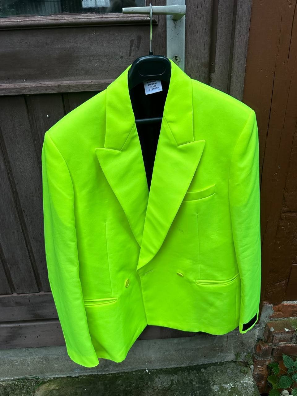 Vetements Vetements yellow blazer Size US XS / EU 42 / 0 - 1 Thumbnail