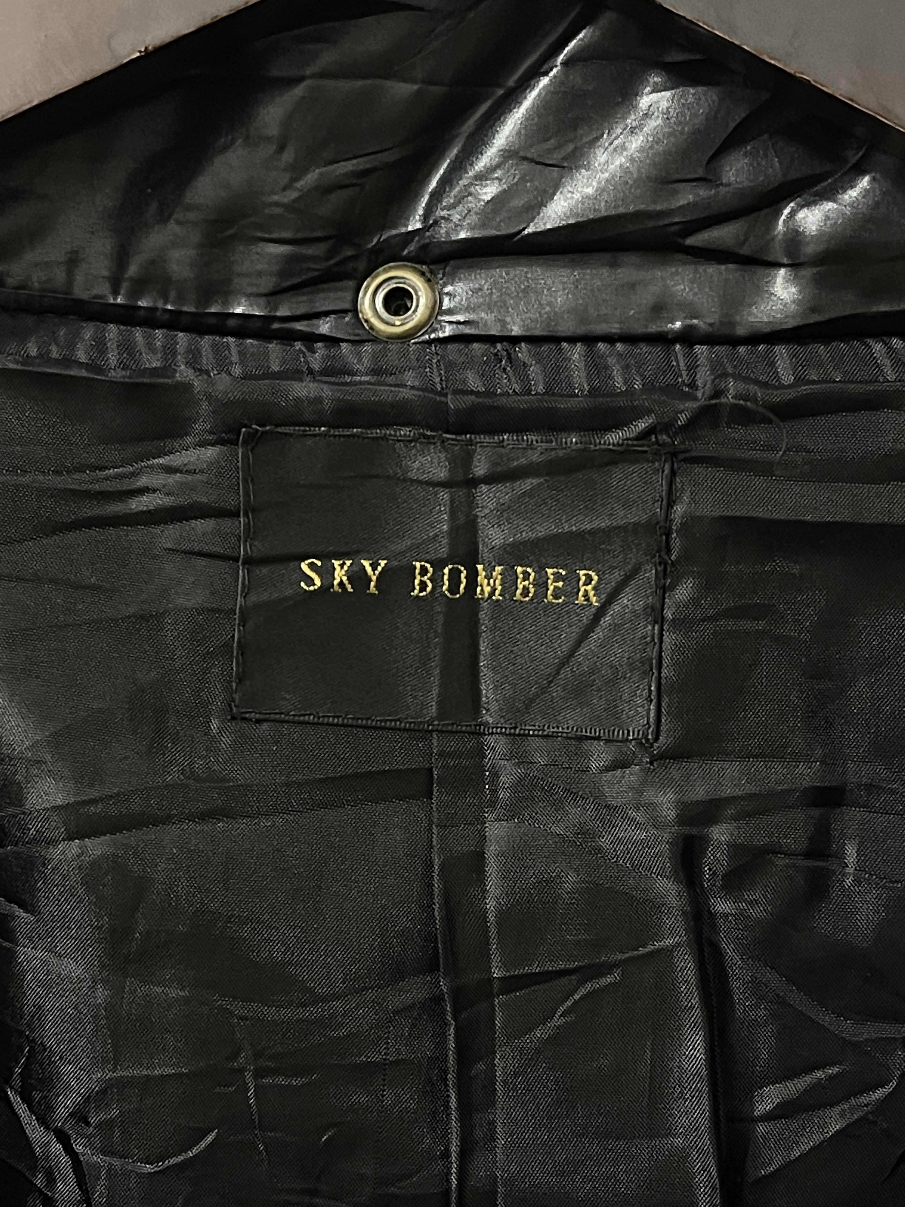 Japanese Brand 2000s Sky Bomber Archive Waxed Bono LGB Style Jacket Size US L / EU 52-54 / 3 - 3 Thumbnail
