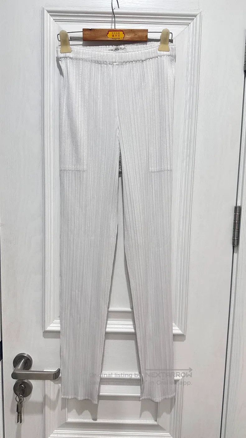 Issey Miyake White Trousers