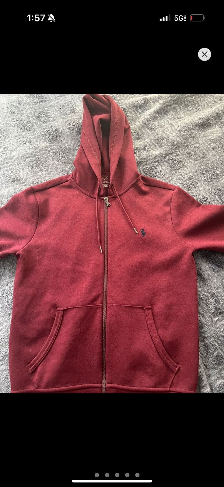 Polo Ralph Lauren Polo Ralph Lauren hoodie burgundy Size US XS / EU 42 / 0 - 1 Thumbnail
