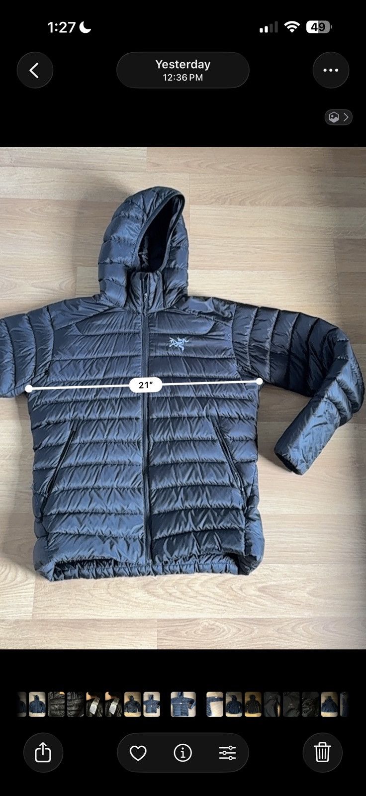Arc'teryx Arc’teryx Cerium Jacket Size US S / EU 44-46 / 1 - 7 Thumbnail