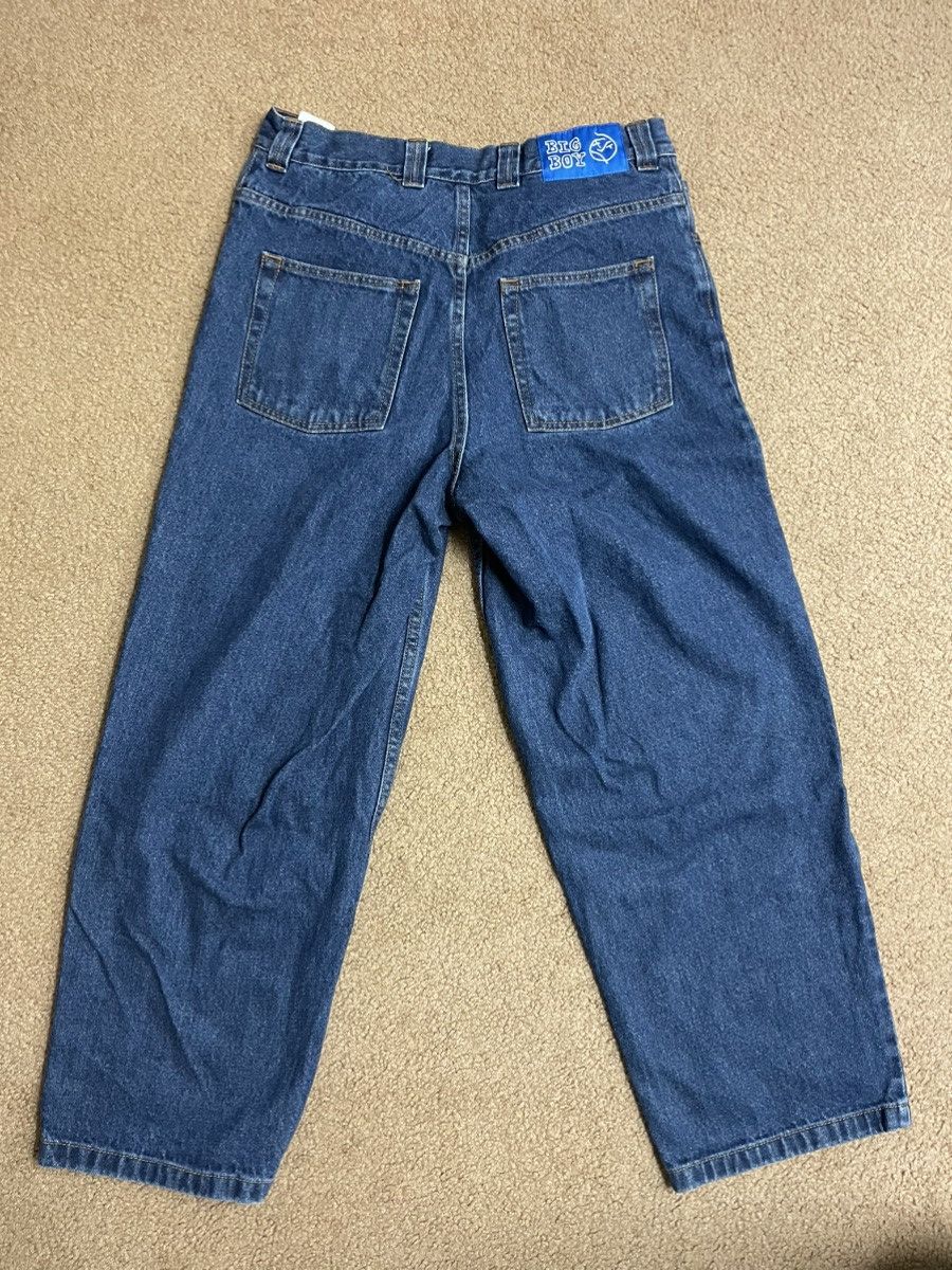 Polar Skate Co. Polar Big Boy Dark Blue Baggy Jeans | Grailed