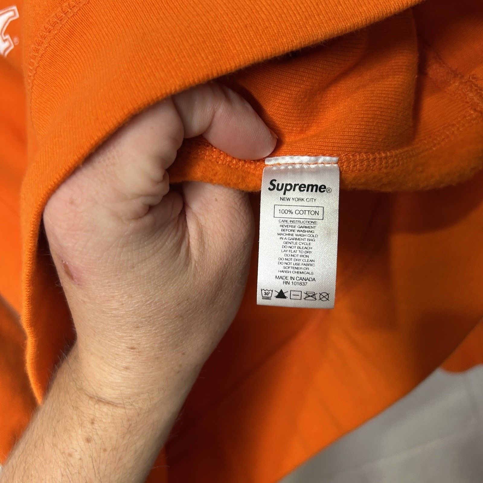 Supreme Supreme Higher Learning Gems Hoodie “Orange” Size US S / EU 44-46 / 1 - 10 Thumbnail
