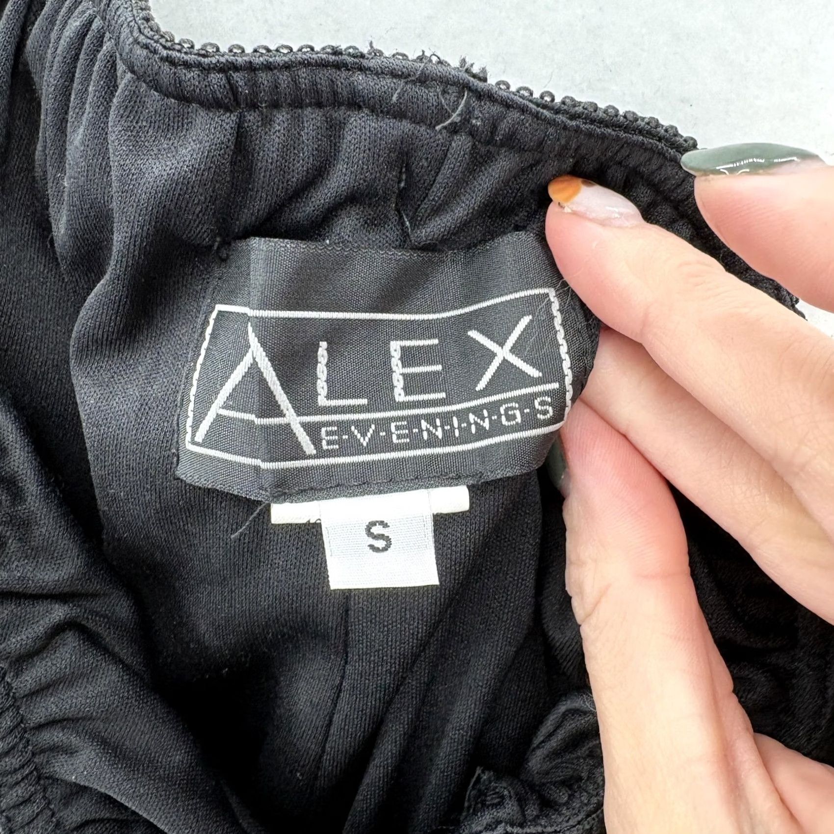 Alex Evenings VINTAGE Alex Evenings Pants Shirt? Size 28" / US 6 / IT 42 - 4 Thumbnail