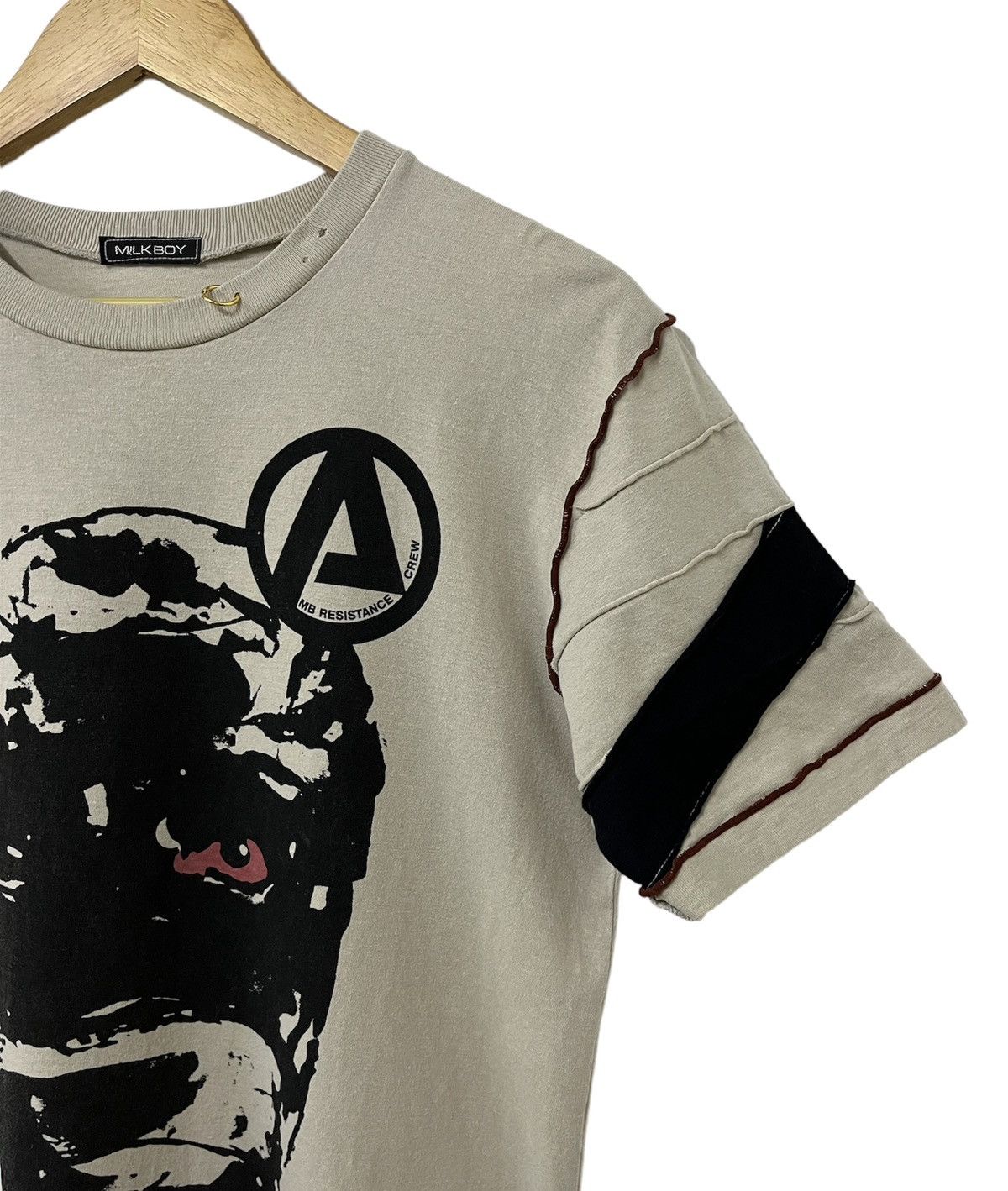 20471120 MILK BOY SEDITIONARIES SKULL PUNK JAPAN BRAND TSHIRT Size US M / EU 48-50 / 2 - 7 Thumbnail