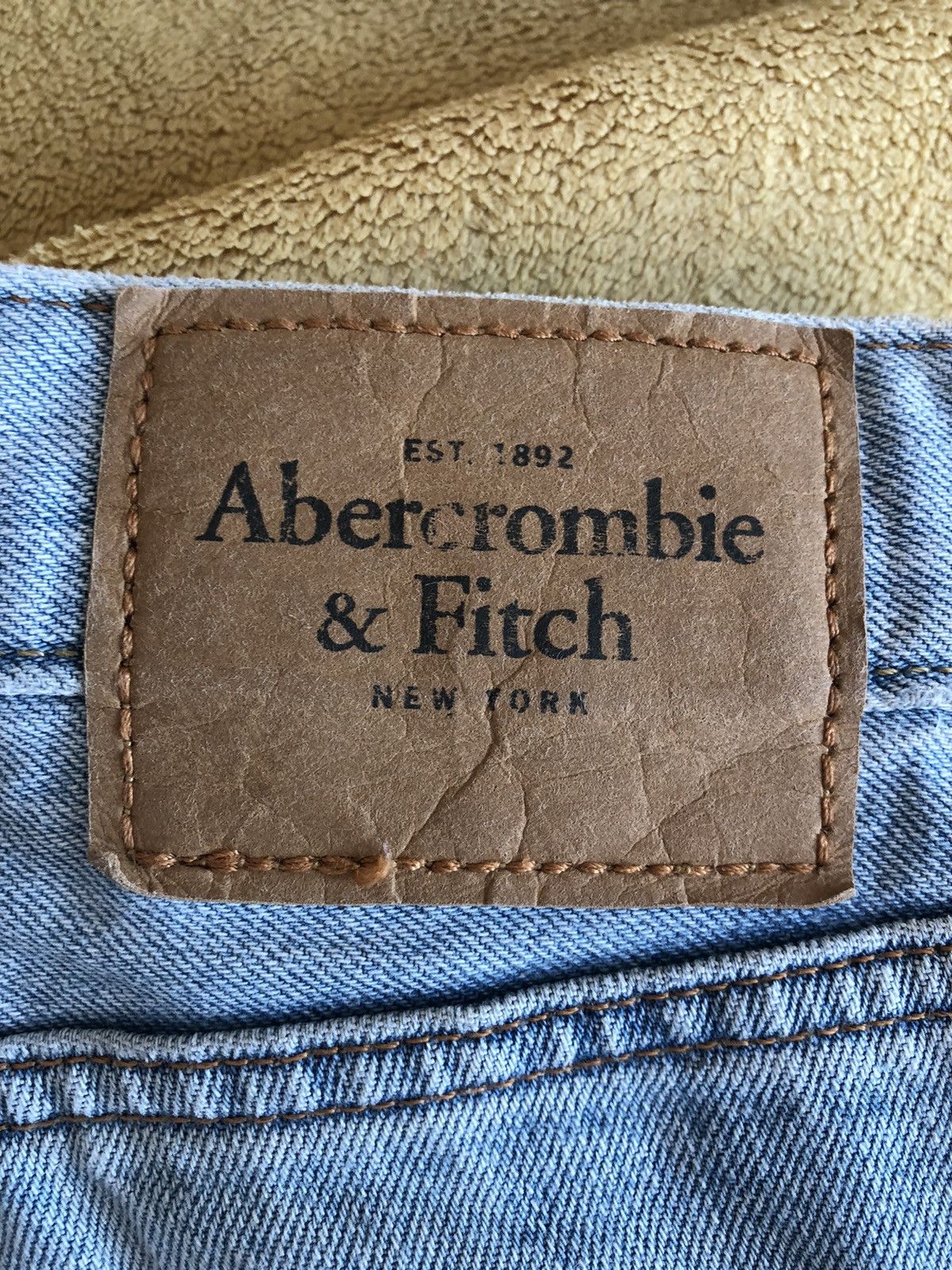 Abercrombie & Fitch ABERCROMBIE & FITCH SKINNY VINTAGE DENIM QUALITY JEANS PANTS Size US 31 - 3 Thumbnail