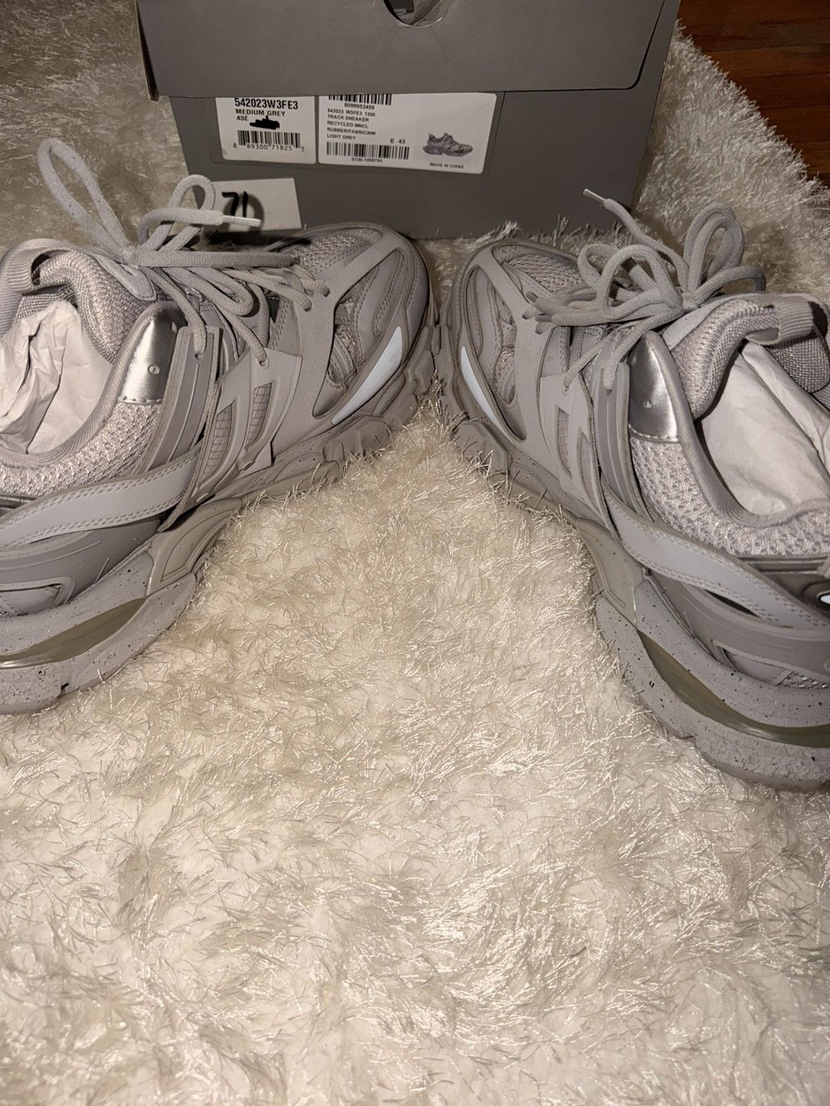 Balenciaga Balenciaga Track ‘Triple Grey’ Size US 10 / EU 43 - 7 Thumbnail
