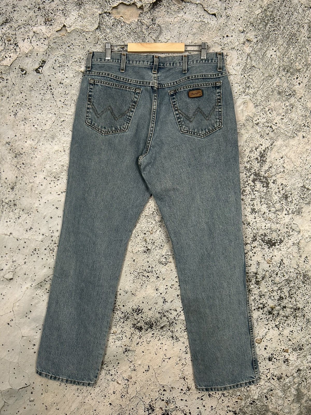 Vintage Vintage Wrangler Baggy Wide Legs Denim Pants Jeans 90s Size US 36 / EU 52 - 2 Thumbnail