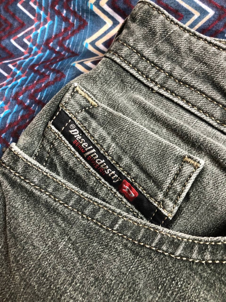 Diesel × Vintage Vintage Y2K Diesel THOMMRE-SP denim faded stretwear style Size US 32 / EU 48 - 8 Thumbnail