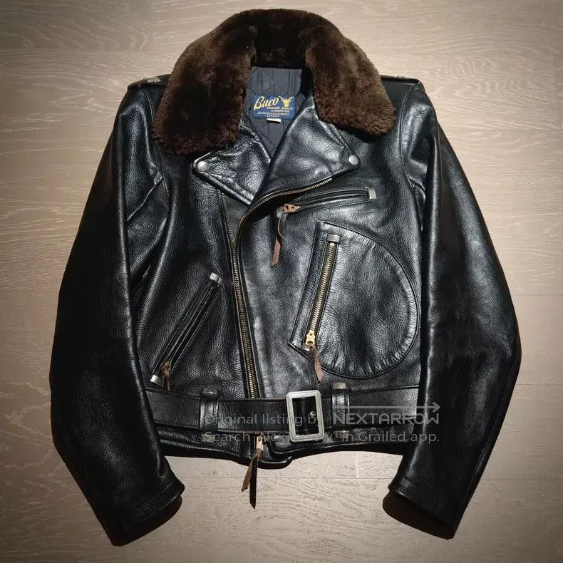 Buco Buco J-24 leather jacket Size US S / EU 44-46 / 1 - 1 Thumbnail
