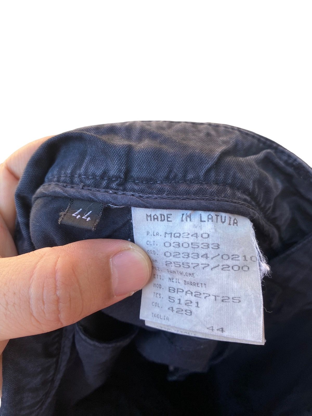 Neil Barrett Neil Barret Sun Faded Tactical Cargo Pant Size US 31 - 6 Thumbnail