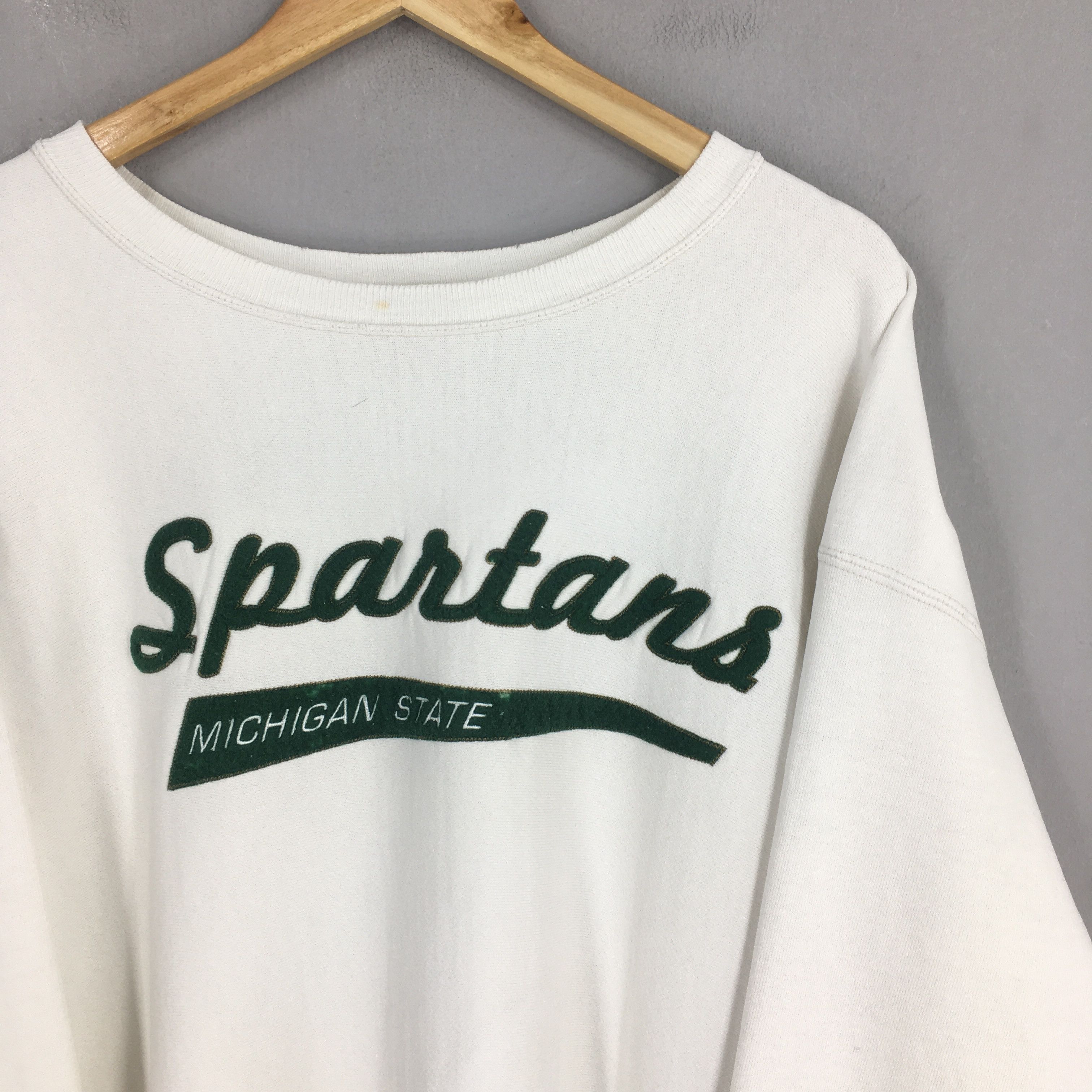 Vintage Vintage Michigan State Sweatshirt XLarge Size US XL / EU 56 / 4 - 2 Thumbnail