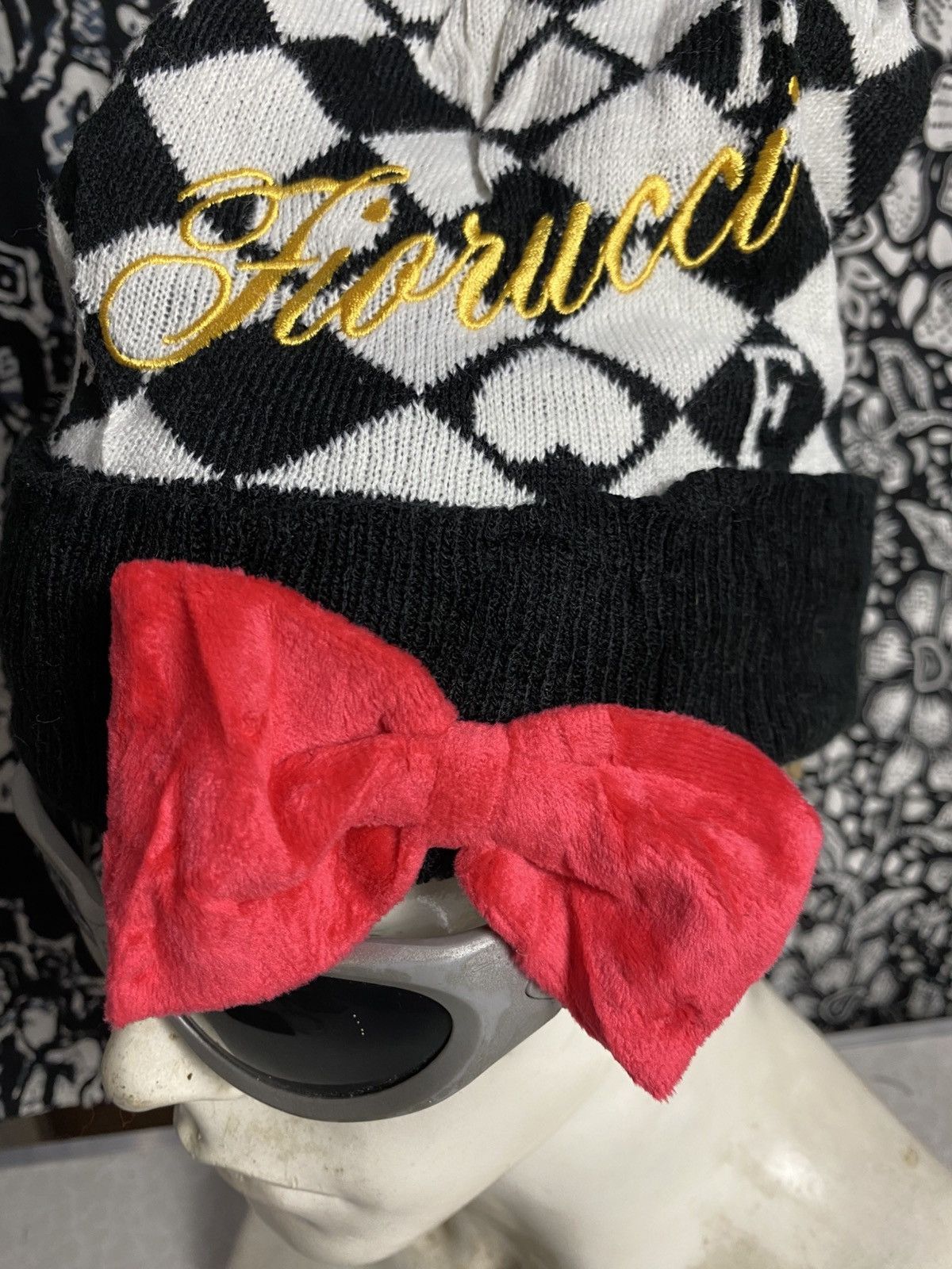 Fiorucci × Vintage fiorucci italy tape pom beanie hats italian designer Size ONE SIZE - 6 Thumbnail