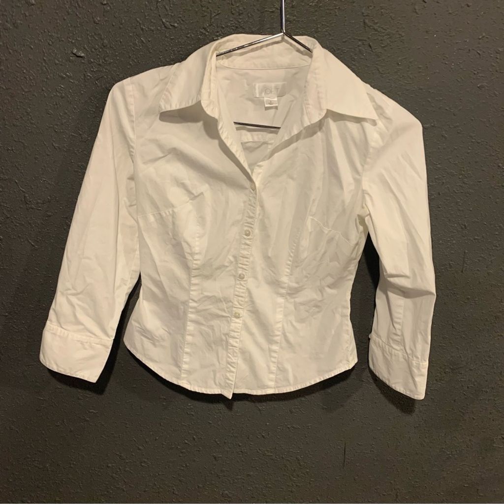 Loft Women’s Loft Button Down Shirt Size XS / US 0-2 / IT 36-38 - 1 Thumbnail