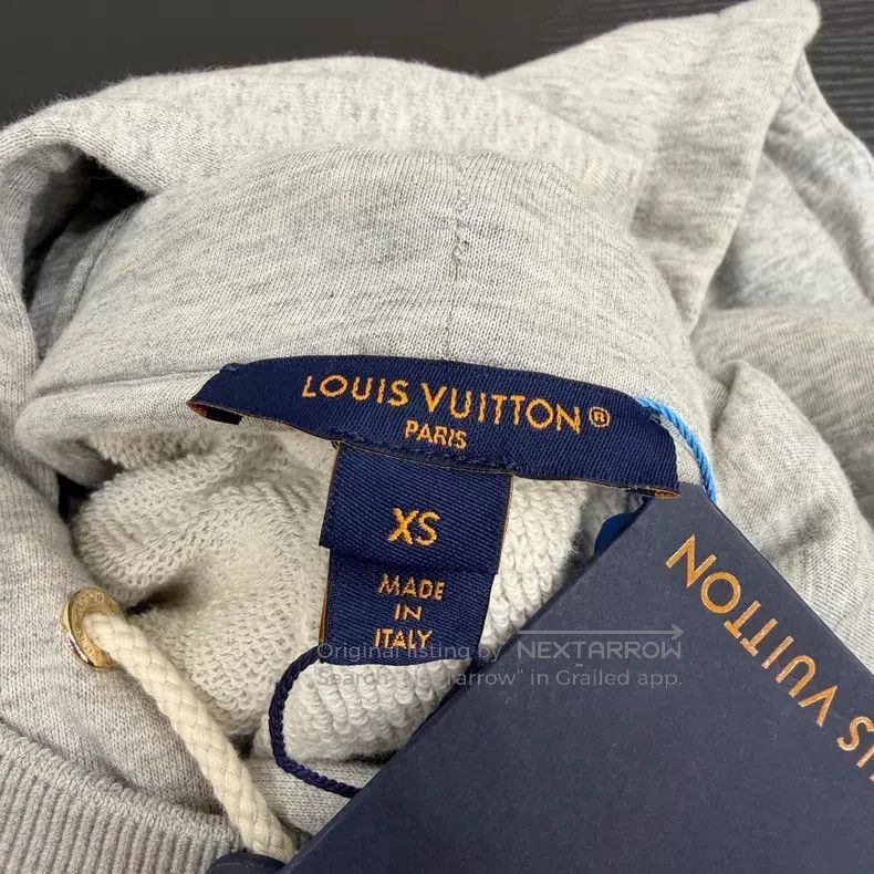 Louis Vuitton Louis Vuitton 25 Grey Hooded Sweater Dress Size XS / US 0-2 / IT 36-38 - 6 Thumbnail