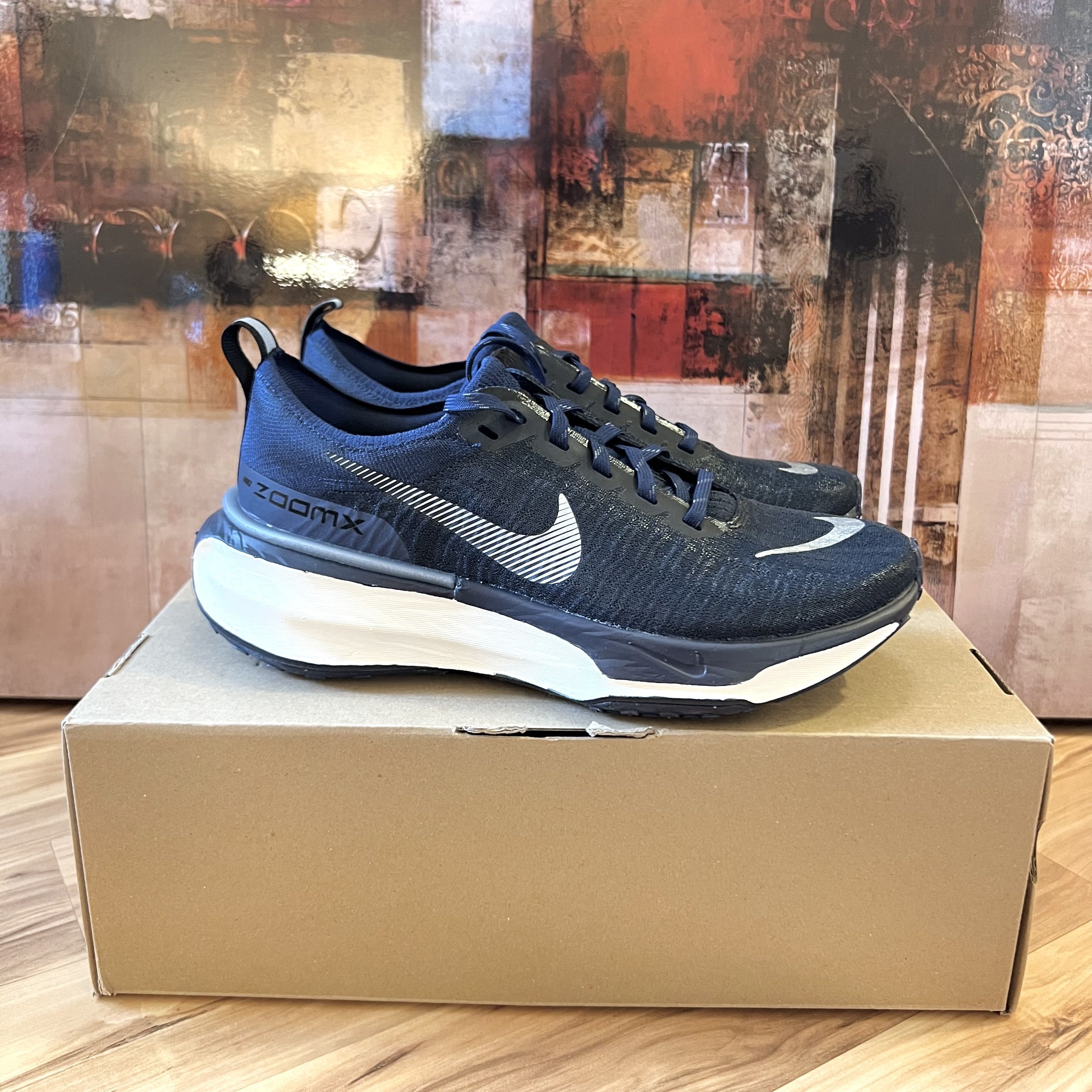 Nike Nike Air ZoomX Invincible Run 3 FK College Navy Blue Silver | Grailed