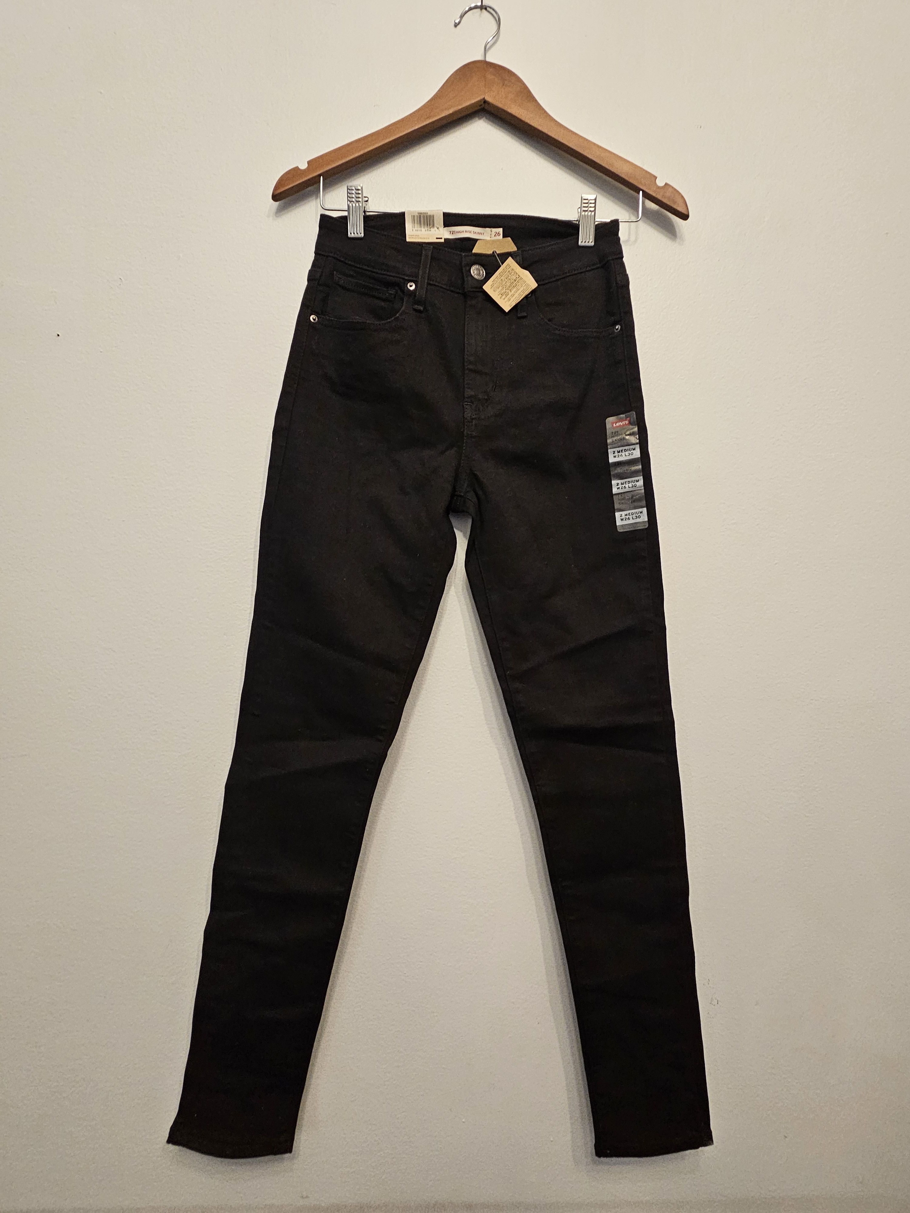 Levi's Levi's High-rise Skinny 721 Size 26" / US 2 / IT 38 - 1 Thumbnail
