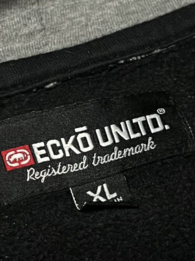 Ecko Unltd. Ecko Unltd. Vintage Pullover Hoodie – Black Graffiti Size XL Size US XL / EU 56 / 4 - 4 Thumbnail