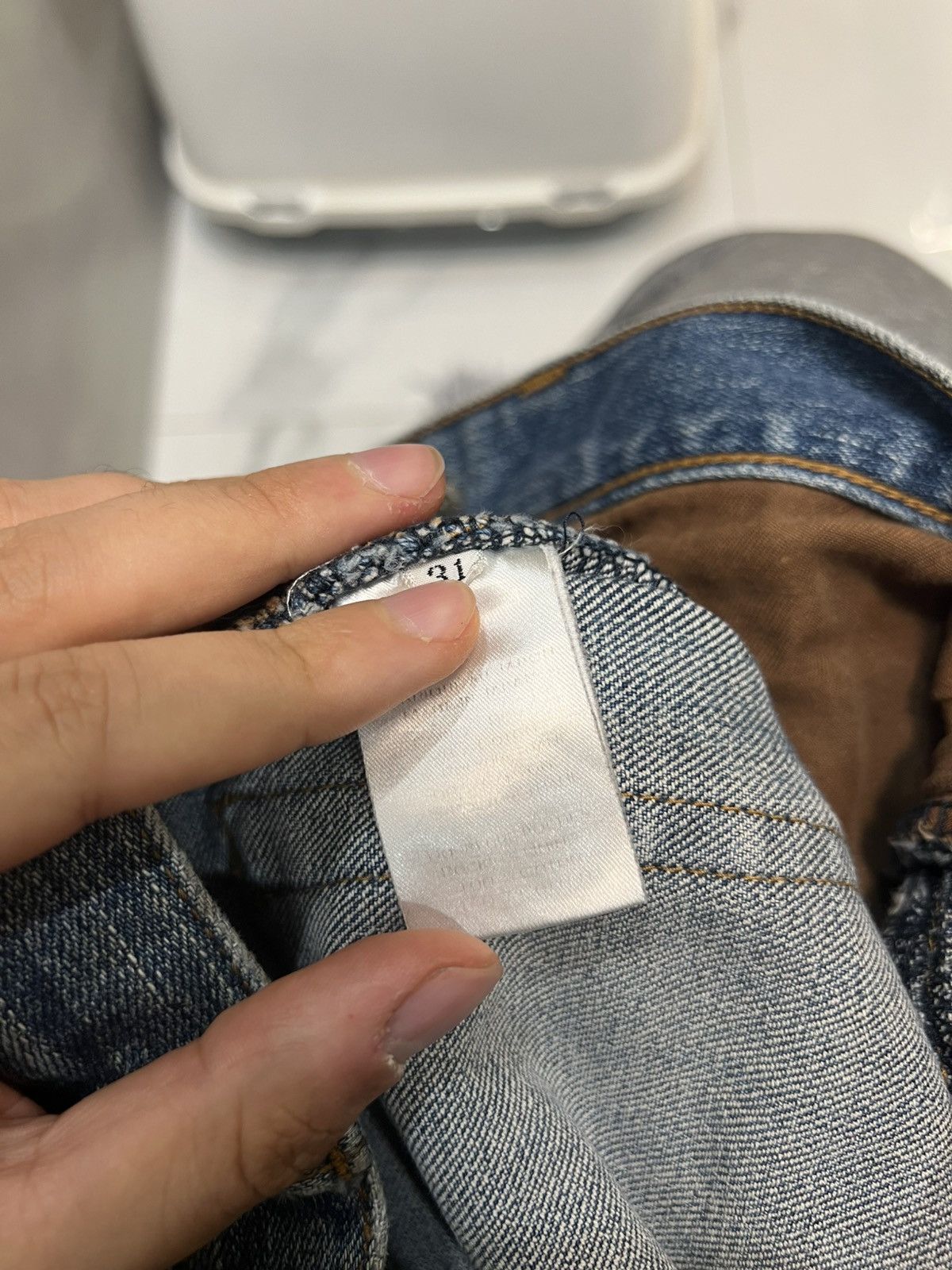 Balmain Aw14 biker japanese denim Size US 31 - 9 Thumbnail