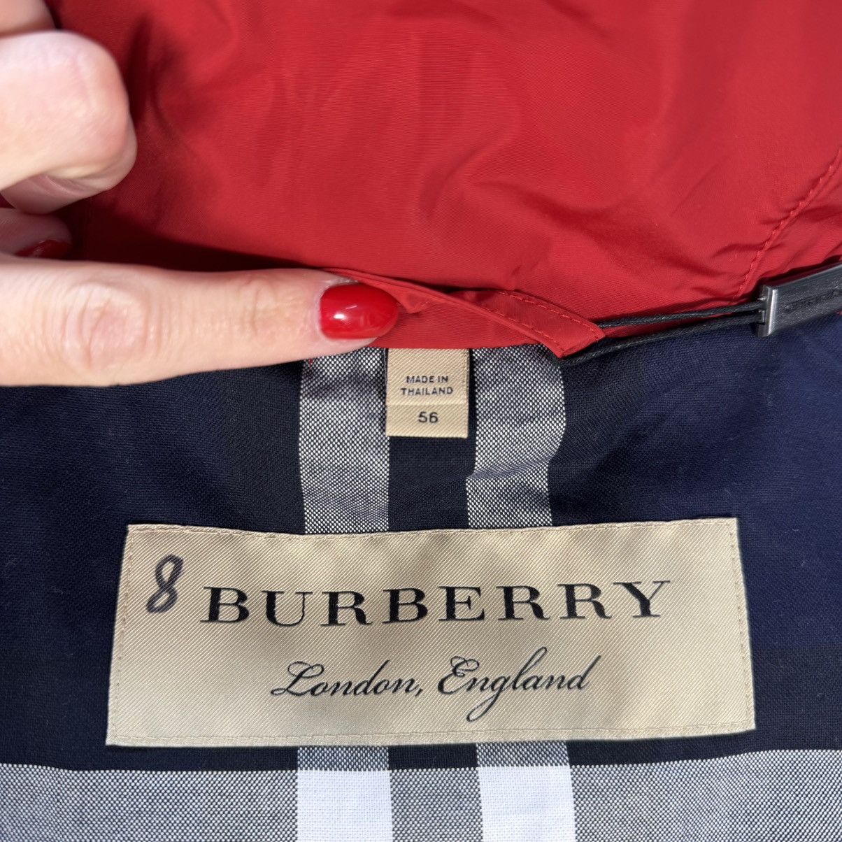 Burberry BURBERRY sleeveless red size 56 Size US XL / EU 56 / 4 - 14 Thumbnail