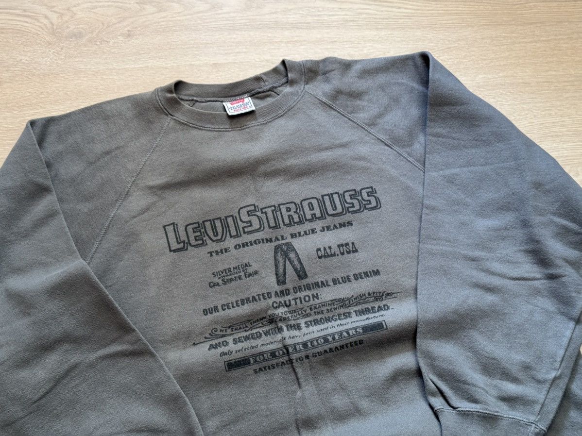 Levi's Vintage 90’s Levi’s USA Western Faded Sweatshirt Size US L / EU 52-54 / 3 - 2 Thumbnail