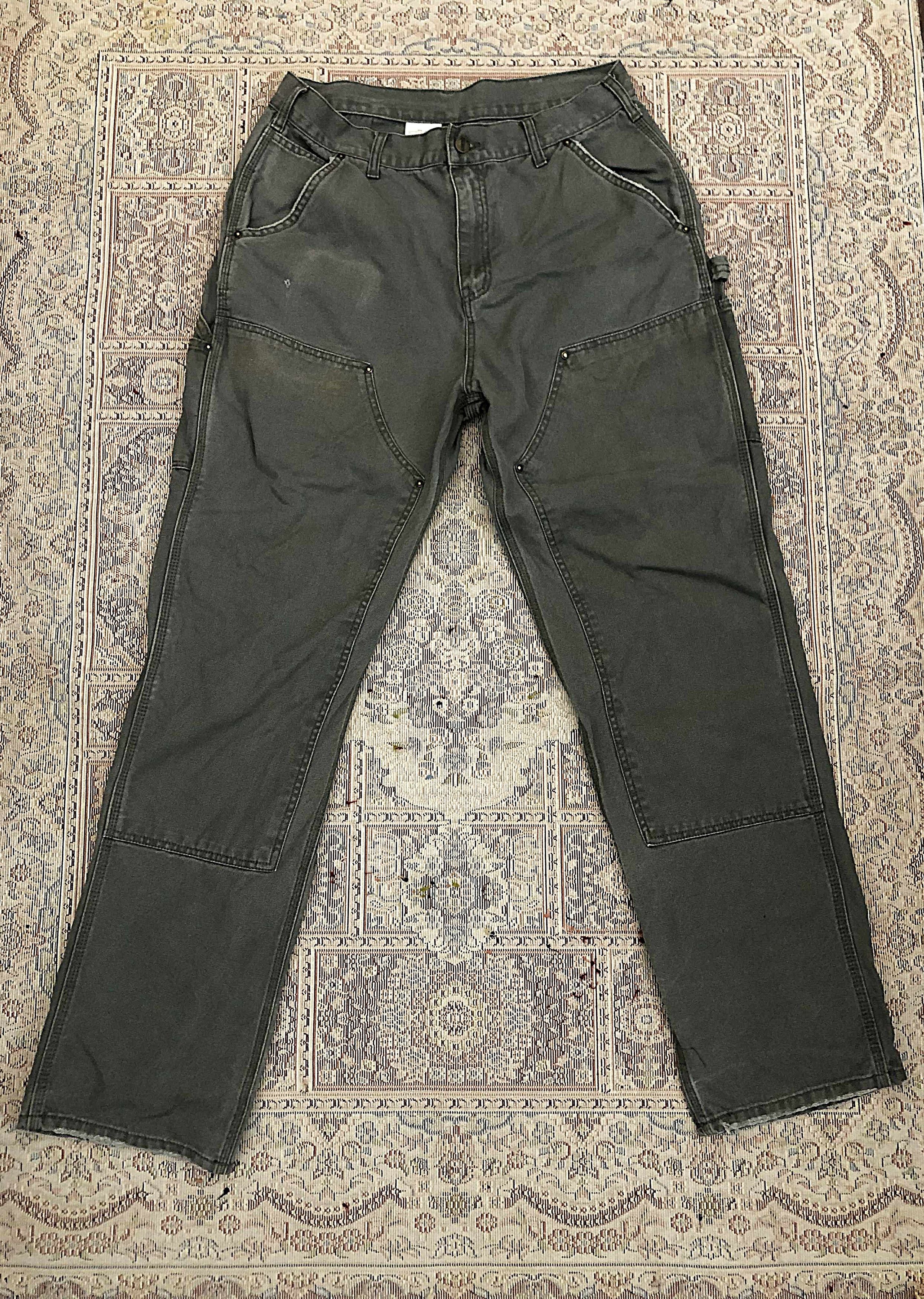 Carhartt Vintage 90s Carhartt Double Knee Pants 30x32 MOS Carpenter Size US 30 / EU 46 - 1 Thumbnail