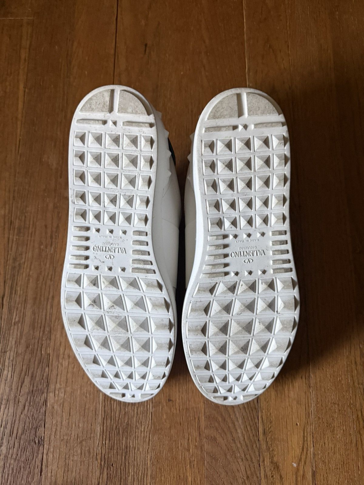Valentino Valentino Garavani Open leather sneakers Size US 10.5 / EU 43-44 - 5 Thumbnail