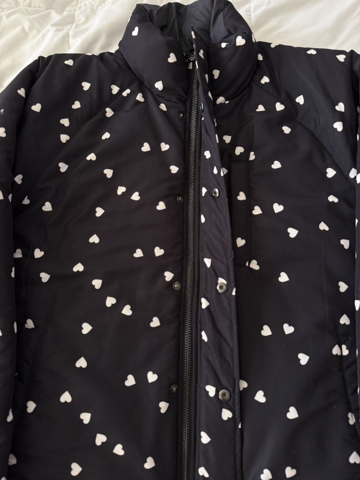 Opening Ceremony Reversible Heart Quilted Puffer Coat Size L Size US L / EU 52-54 / 3 - 2 Thumbnail