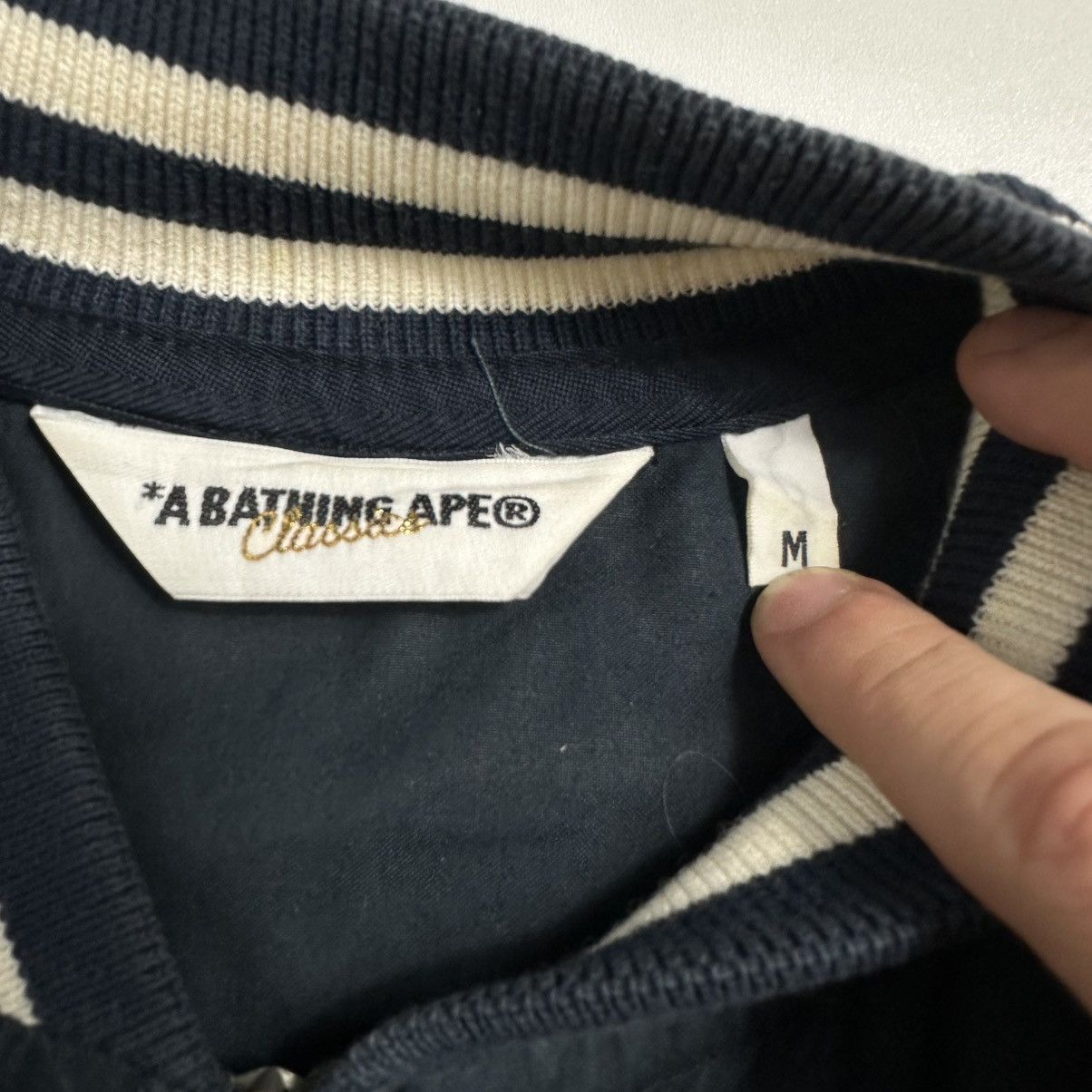 Bape × Nigo Bape Varsity Jacket Size US M / EU 48-50 / 2 - 5 Thumbnail