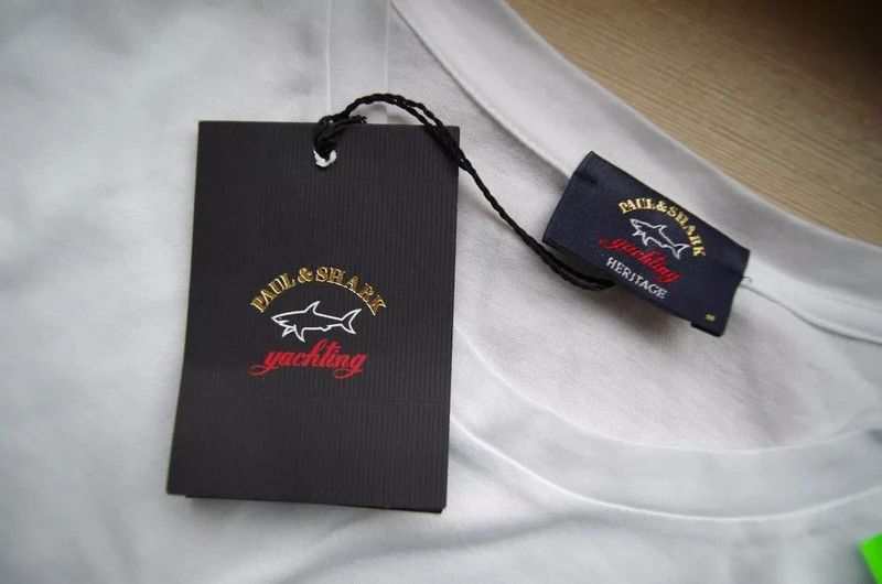 Paul & Shark RRP300€ PAUL&SHARK NWT sz M T-shirt Yachting White Logo Size US M / EU 48-50 / 2 - 2 Thumbnail
