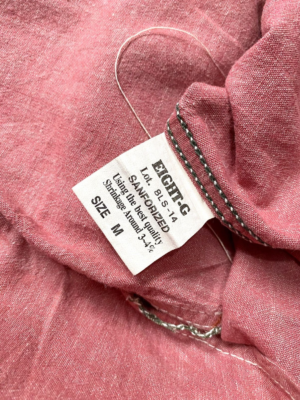 EIGHT-G Eight G Chambray Japan Workshirt Size US M / EU 48-50 / 2 - 7 Thumbnail